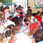 Crianças do Ensino Infantil participam de Gincana da Cidadania - Fotos: Abmael Eduardo  AAN  Clique na foto e amplie