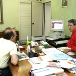 Marcelo Déda apresenta monumentos históricos de Aracaju ao deputado Greenhalgh - Fotos: Márcio Dantas  AAN  Clique na foto e amplie