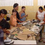 Comunidade do bairro Coroa do Meio é beneficiada com curso gratuito de qualificação profissional - Fotos: Márcio Dantas  AAN  Clique na foto e amplie