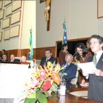 Prefeito prestigia homenagem a ministro do Supremo Tribunal Federal - Fotos: Wellington Barreto  AAN  Clique na foto e amplie