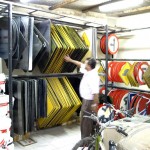 Fábrica de placas da SMTT reduz custos do município com sinalização de trânsito - Fotos: Márcio Dantas  AAN  Clique na foto e amplie
