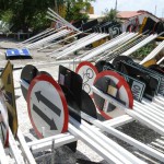 Fábrica de placas da SMTT reduz custos do município com sinalização de trânsito - Fotos: Márcio Dantas  AAN  Clique na foto e amplie