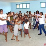 Aula de TaiChi Pai Lin desperta a garotada assistida pela Prefeitura de Aracaju - Foto: Abmael Eduardo  AAN  Clique na foto e amplie