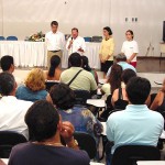 Fundat esclarece dúvidas aos inscritos no Residencial Vila Vitória - Fotos: Wellington Barreto  AAN  Clique na foto e amplie