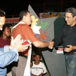 Prefeito de Aracaju inaugura obras de pavimentação e drenagem no Santos Dumont - Fotos: Márcio Dantas  AAN  Clique na foto e amplie