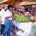 Professores vivenciam no mercado o diaadia de um deficiente visual - Fotos: Walter Martins  AAN  Clique na foto e amplie