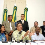 Prefeito rebate acusações feitas pelo senador Almeida Lima   - Fotos: Márcio Dantas  AAN  Clique na foto e amplie