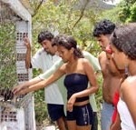 PMA proporciona aulas de preservação ambiental para jovens no Parque dos Falcões - Fotos: Abmael Eduardo  AAN  Clique na foto e amplie