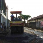 Emurb continua recuperando o canal da avenida São Paulo - Equipe continua trabalhando no canal da av. São Paulo