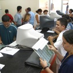 Tranqüilidade marca o primeiro dia de vendas do passe escolar - Fotos: Márcio Dantas  AAN  Clique na foto e amplie