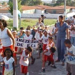 Crianças da Escola Maria Clara Machado realizam I Marcha em Defesa do ECA - Fotos: Walter Martins  AAN  Clique na foto e amplie