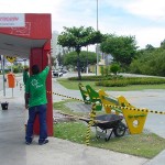 Programa de adoção de praças garante um novo visual para o calçadão da 13 de Julho - Fotos: Abmael Eduardo  AAN  Clique na foto e amplie