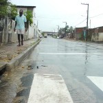 Drenagem realizada nas ruas do bairro Pereira Lobo comprova a qualidade dos serviços da Emurb - Fotos: Márcio Dantas  AAN  Clique na foto e amplie