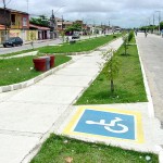 Calçadão da Gasoduto é a mais nova área de lazer do conjunto Orlando Dantas - Fotos: Abmael Eduardo  AAN  Clique na foto e amplie