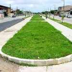 Calçadão da Gasoduto é a mais nova área de lazer do conjunto Orlando Dantas - Fotos: Abmael Eduardo  AAN  Clique na foto e amplie