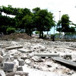 Reconstrução da praça Dom José Thomas anima moradores e comerciantes do Siqueira Campos - Fotos: Wellington Barreto  AAN  Clique na foto e amplie