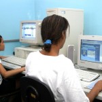 Alunos da Escola Oscar Nascimento ampliam conhecimentos com aulas de informática - Fotos: Wellington Barreto  AAN  Clique na foto e amplie