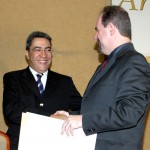 Prefeito participa da solenidade de entrega do Título de Cidadão Aracajuano ao presidente da Petrobras - Fotos: Márcio Dantas  AAN  Clique na foto e amplie