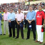 Prefeito agradece a Petrobras por escolher Aracaju para a festa de aniversário da companhia - Fotos: Márcio Dantas  AAN  Clique na foto e amplie