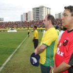 Prefeito agradece a Petrobras por escolher Aracaju para a festa de aniversário da companhia - Fotos: Márcio Dantas  AAN  Clique na foto e amplie