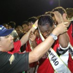 Prefeito agradece a Petrobras por escolher Aracaju para a festa de aniversário da companhia - Fotos: Márcio Dantas  AAN  Clique na foto e amplie