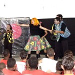 Aula de cidadania no trânsito atrai a atenção das crianças atendidas pelos programas sociais da prefeitura - Fotos: Abmael Eduardo  AAN  Clique na foto e amplie