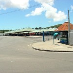 Terminal de ônibus da Visconde de Maracaju começa a ser reformado - Fotos: Abmael Eduardo  AAN  Clique na foto e amplie