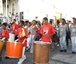 Integrantes dos projetos sociais da PMA festejam o Dia Nacional da Consciência Negra - Fotos: Wellington Barreto