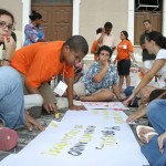 Usuários dos CAPS se unem aos estudantes a favor da Luta Antimanicomial - Fotos: Wellington Barreto