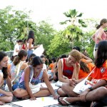 Usuários dos CAPS se unem aos estudantes a favor da Luta Antimanicomial - Fotos: Wellington Barreto