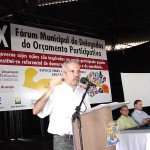 Fórum Municipal de Delegados do Orçamento Participativo foi realizado no sábado - Fotos: Abmael Eduardo