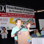 Fórum Municipal de Delegados do Orçamento Participativo foi realizado no sábado - Fotos: Abmael Eduardo