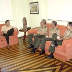 Prefeito recebe visita de comandante de Região Militar do Exército - Foto: Abmael Eduardo