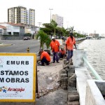 Prefeitura recupera calçadão da avenida Ivo do Prado - Fotos: Wellington Barreto