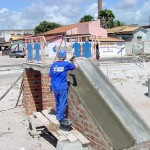 Orlinha do bairro Industrial recebe últimos serviços antes da inauguração - Fotos: Abmael Eduardo