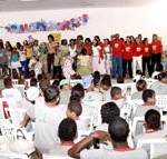 Projeto Baú de Leitura é estendido para crianças da Coroa do Meio e Santos Dumont - Fotos: Abmael Eduardo