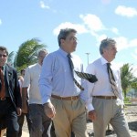 Ministro do Turismo destaca caráter de inclusão social da nova orla de Aracaju - Fotos: Wellington Barreto