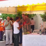 Emurb promove confraternização no acampamento - Funcionários foram homenageados