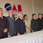 Edvaldo Nogueira participa de posse do presidente da OAB Sergipe - Fotos: Márcio Garcez  AAN  Clique na foto e amplie