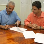 Prefeitura de Aracaju e Ministério da Saúde assinam convênios para prevenção de DST/AIDS - Fotos: Márcio Garcêz