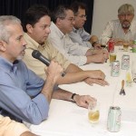 Prefeito em exercício participa de almoço com membros da Associação Comercial  - Fotos: Márcio Garcêz