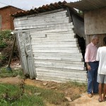 Prefeito em exercício verifica estragos causados pelas chuvas  - Fotos: Márcio Dantas