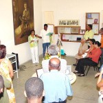 Vida e obra de Santo Souza é apresentada ao público na biblioteca Clodomir Silva - Fotos: Abmael Eduardo