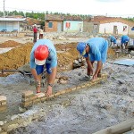 Prefeitura constrói a primeira área de lazer no bairro Santa Maria - Fotos: Márcio Garcez