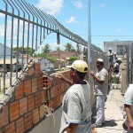 Recuperação do terminal de ônibus da Visconde de Maracaju continua em andamento - Fotos: Lindivaldo Ribeiro