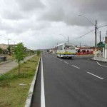 Urbanização da avenida Gasoduto encontrase em fase final - Obras de pavimentação da avenida Gasoduto