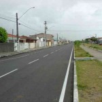Urbanização da avenida Gasoduto encontrase em fase final - Obras de pavimentação da avenida Gasoduto