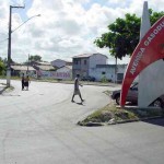 Urbanização da avenida Gasoduto encontrase em fase final - Obras de pavimentação da avenida Gasoduto