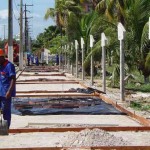Obras de revitalização do Parque da Sementeira continuam em andamento - Retirada da cerca ao redor do parque