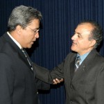Prefeito Marcelo Déda participa da solenidade de posse da nova diretoria da Amase - Fotos: Márcio Dantas